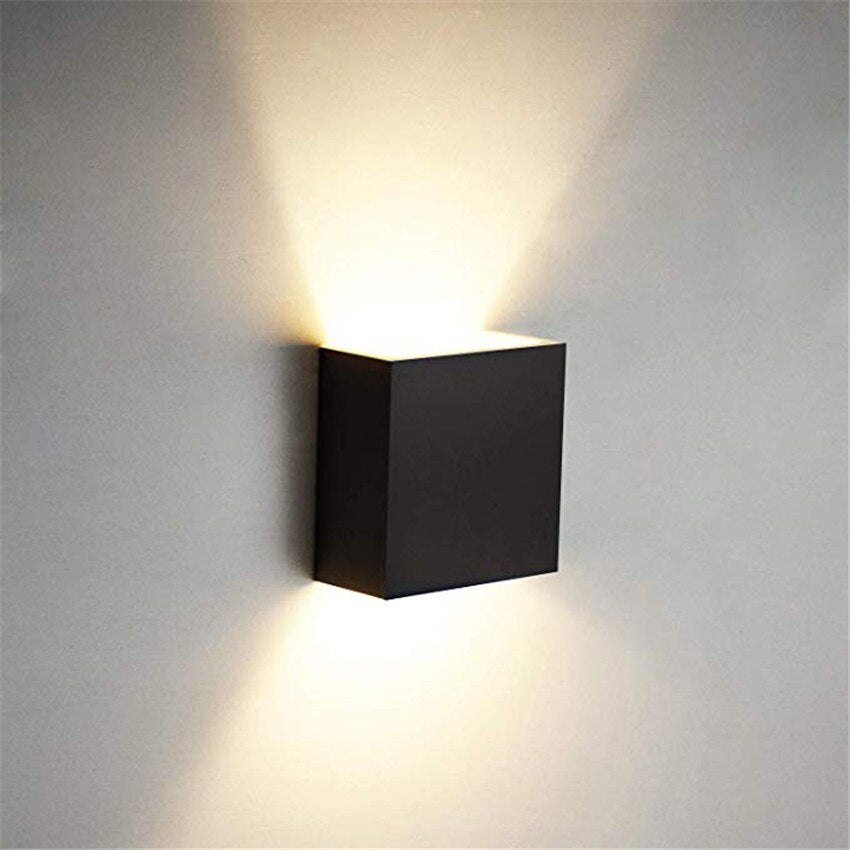 6W Cube COB LED Indoor Lighting Wall Lamp Modern Home Lighting Decoration Sconce Aluminum Lamp