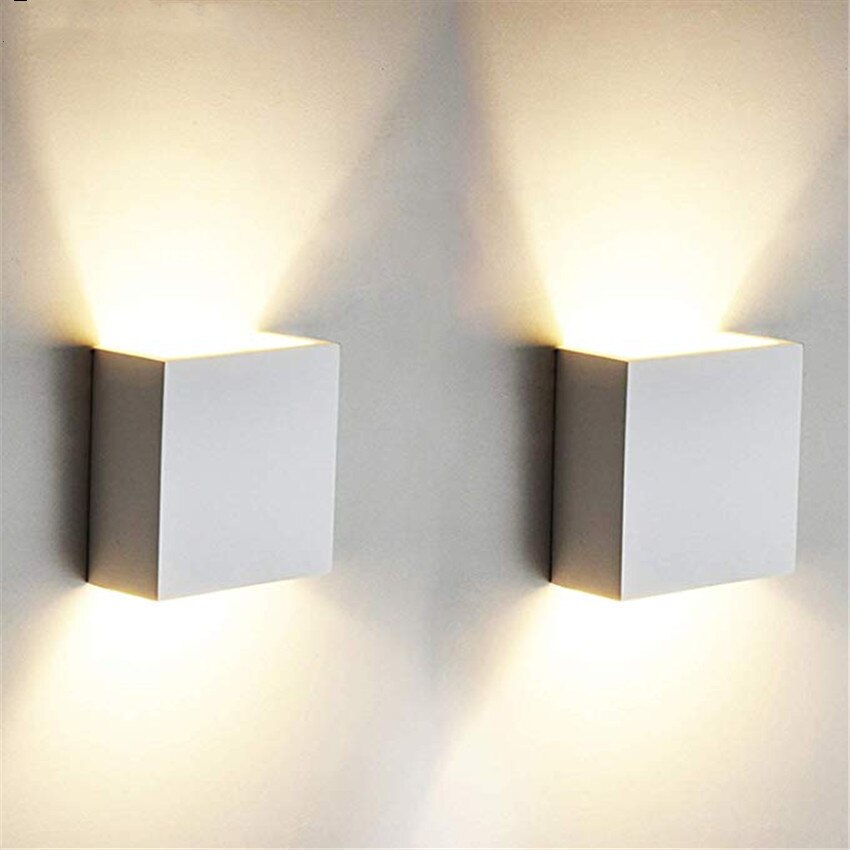 6W Cube COB LED Indoor Lighting Wall Lamp Modern Home Lighting Decoration Sconce Aluminum Lamp