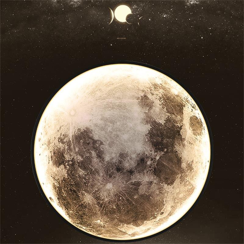 Moon Earth Wall Lamp HOME Decoration