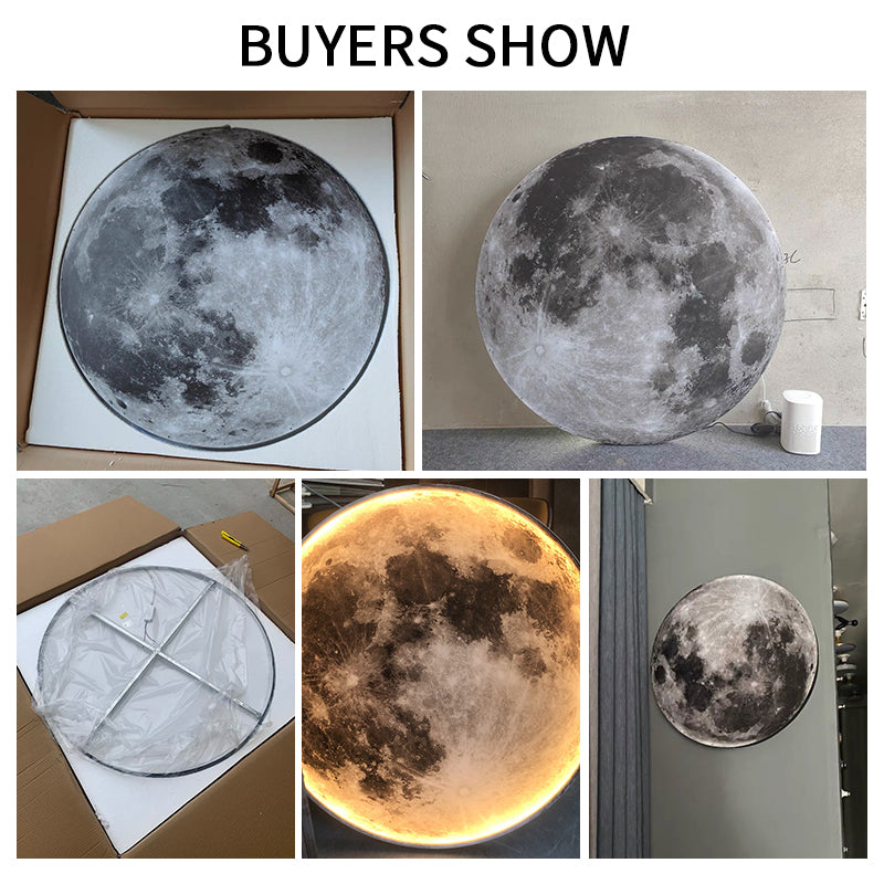 Moon Earth Wall Lamp HOME Decoration