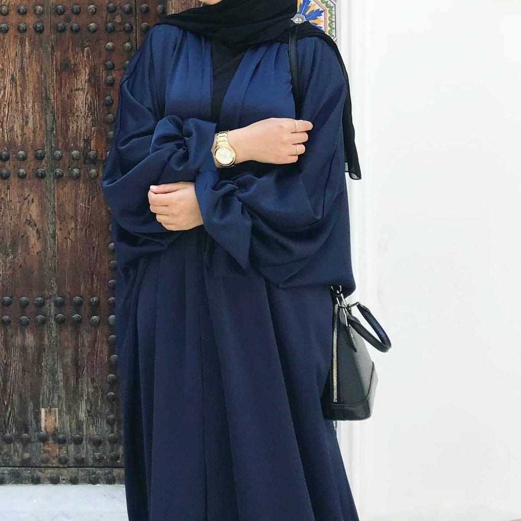 Loriya Puff Sleeve Cardigan, Summer Dubai Elegant Dress LR490