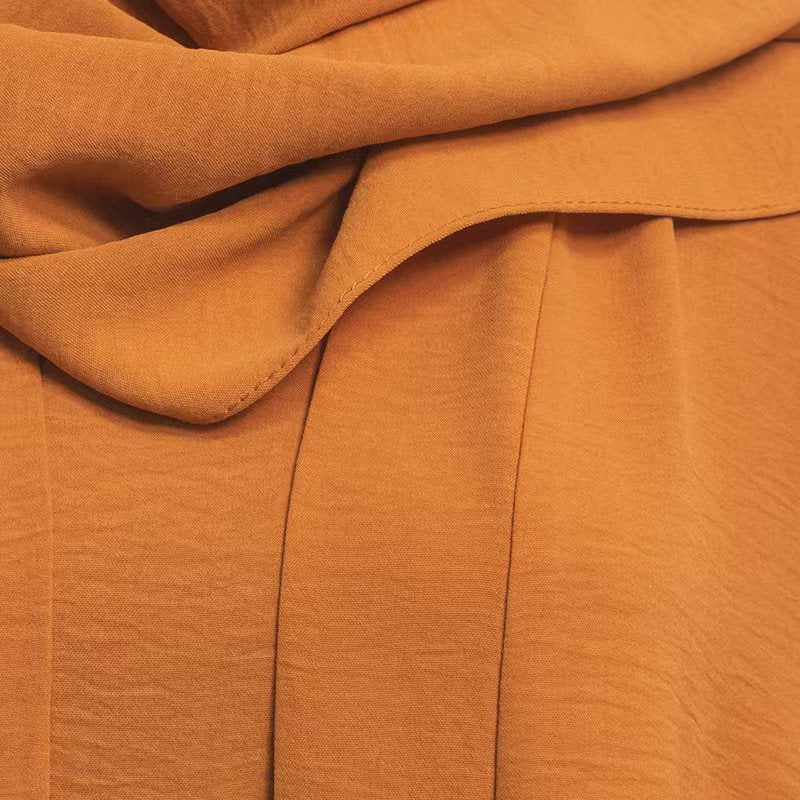 explosive 2-piece dress with belt dubai women's robe suit