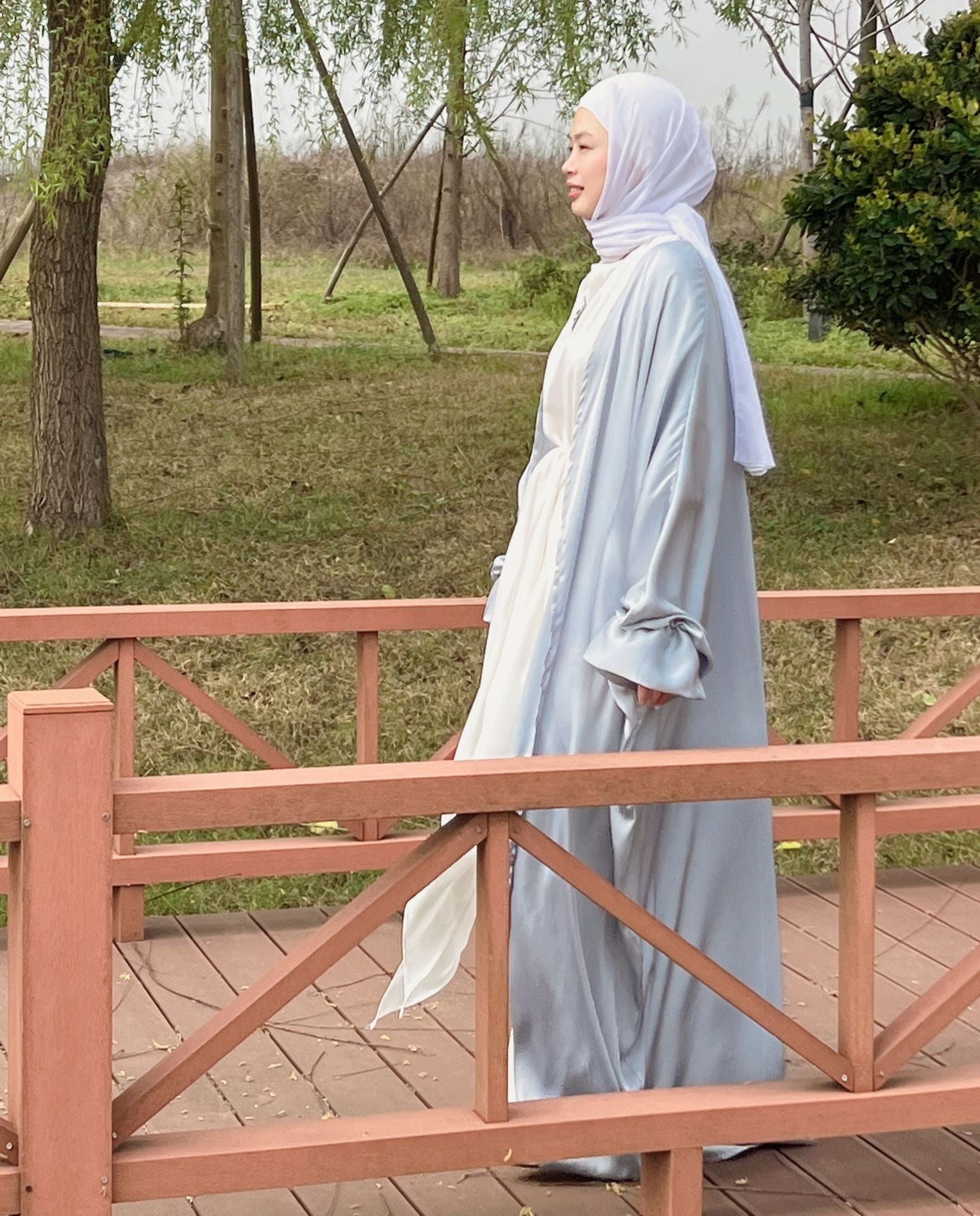 Loriya Puff Sleeve Cardigan, Summer Dubai Elegant Dress LR490