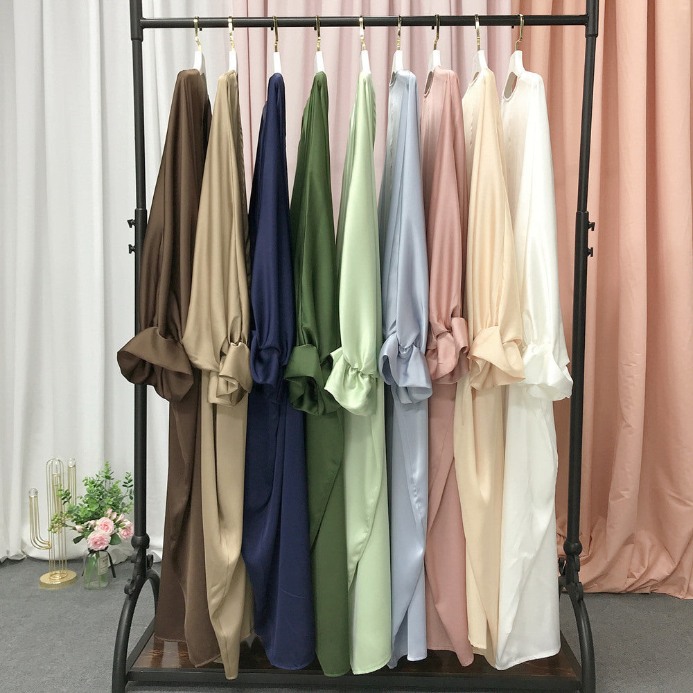 Loriya Puff Sleeve Cardigan, Summer Dubai Elegant Dress LR490