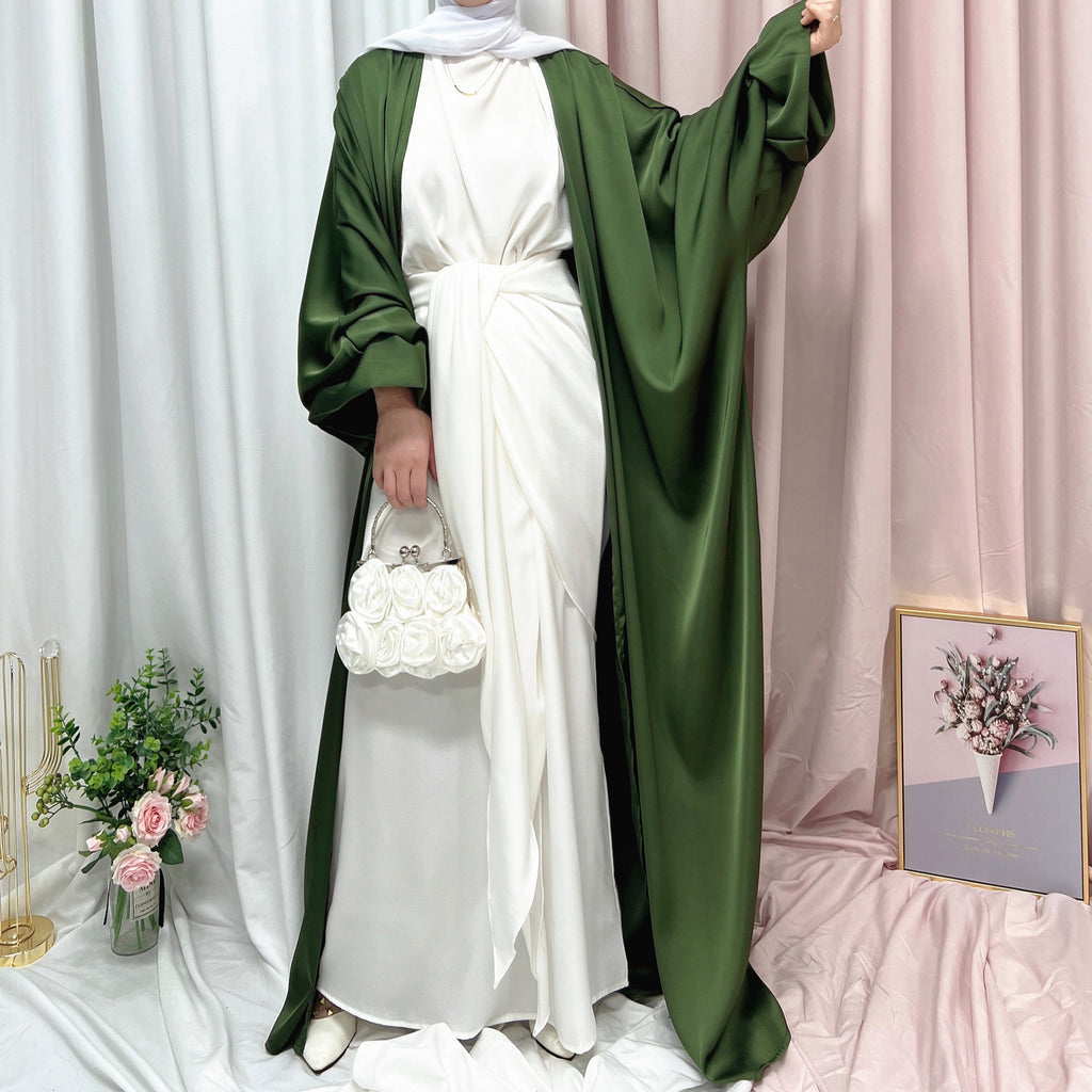 Loriya Puff Sleeve Cardigan, Summer Dubai Elegant Dress LR490