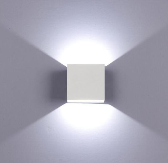6W Cube COB LED Indoor Lighting Wall Lamp Modern Home Lighting Decoration Sconce Aluminum Lamp