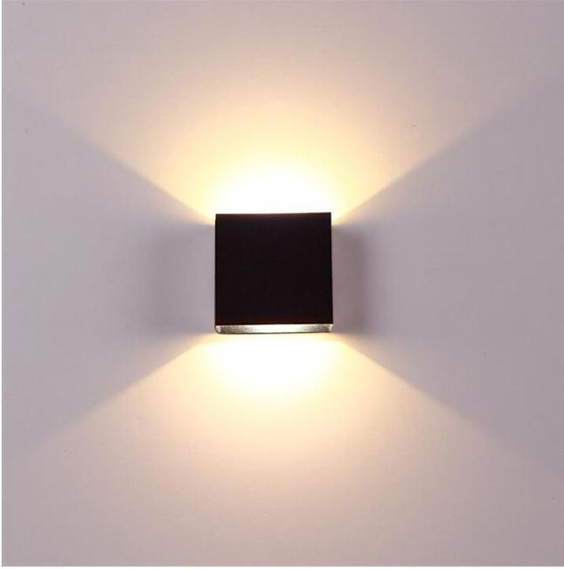 6W Cube COB LED Indoor Lighting Wall Lamp Modern Home Lighting Decoration Sconce Aluminum Lamp