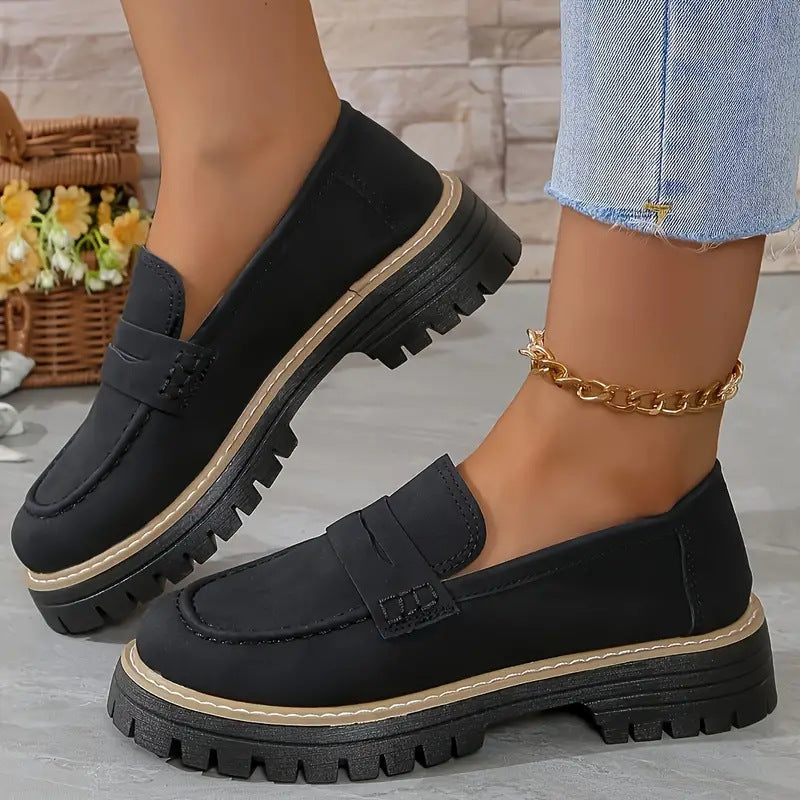 Women'S Casual Sandy British Style Shoes